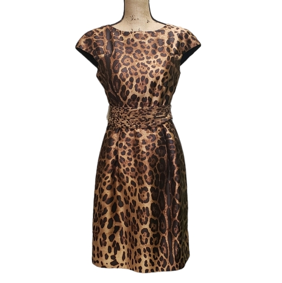 Per Se Animal Print Mini Dress - Picture 10 of 15